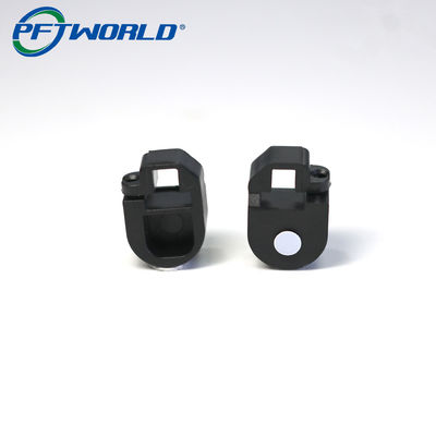 الأبيض بالشاشة الحريرية CNC بالقطع البلاستيكية ، طحن ملحقات الكاميرا الطبية