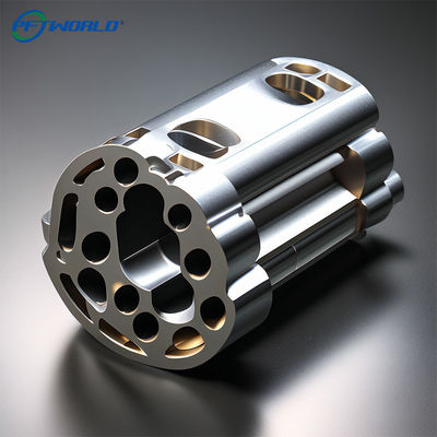 الدقة CNC الأجزاء المعدنية الألومنيوم اختبار سطح النهاية لتطبيقات المرونة المنخفضة